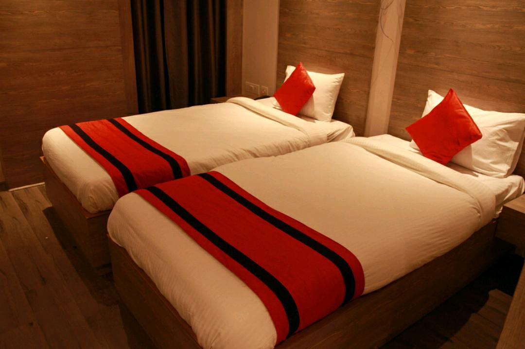 All - Fresco Hotel Kalkata Pokoj fotografie